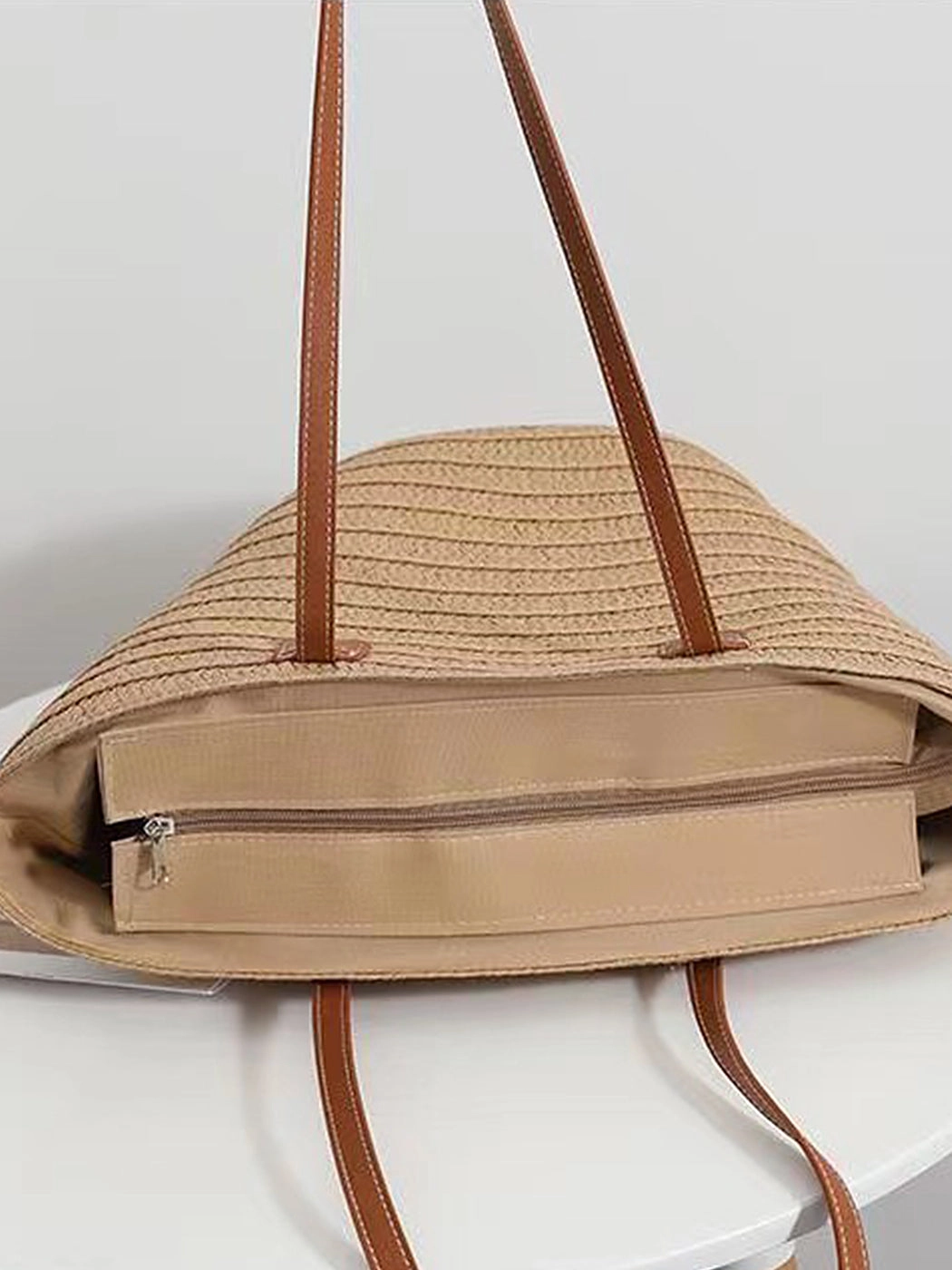 Vacation Simple Beach Woven Bag