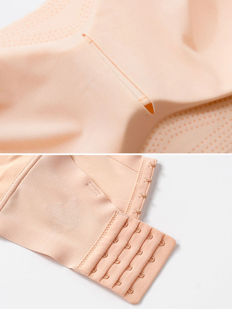 Wireless Breathable Convertible Bra with Removable Staps