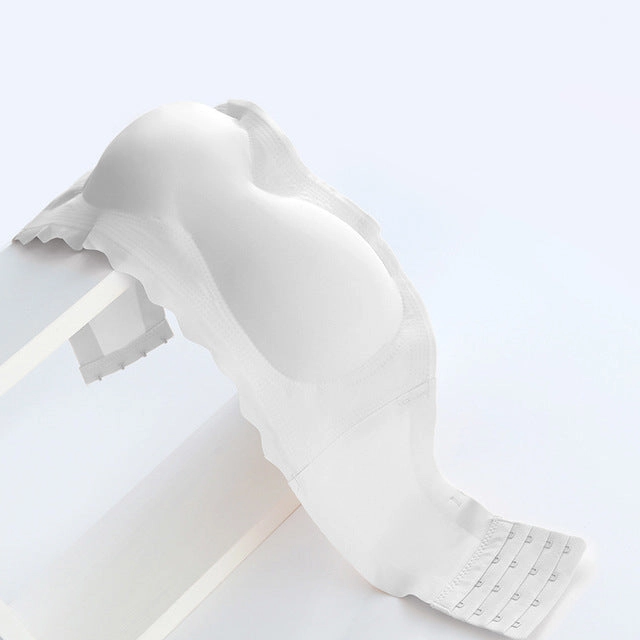 Wireless Breathable Convertible Bra with Removable Staps
