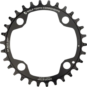 Wolf Tooth 94 BCD Chainring - 32t, 4-Bolt, Drop-Stop, For SRAM Cranks