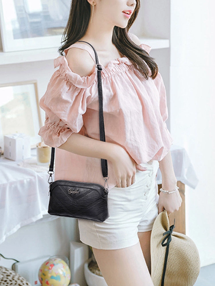 Women's PU Leather Wristlet Clutch Small Crossbody Shoulder Bag Wallet Purse