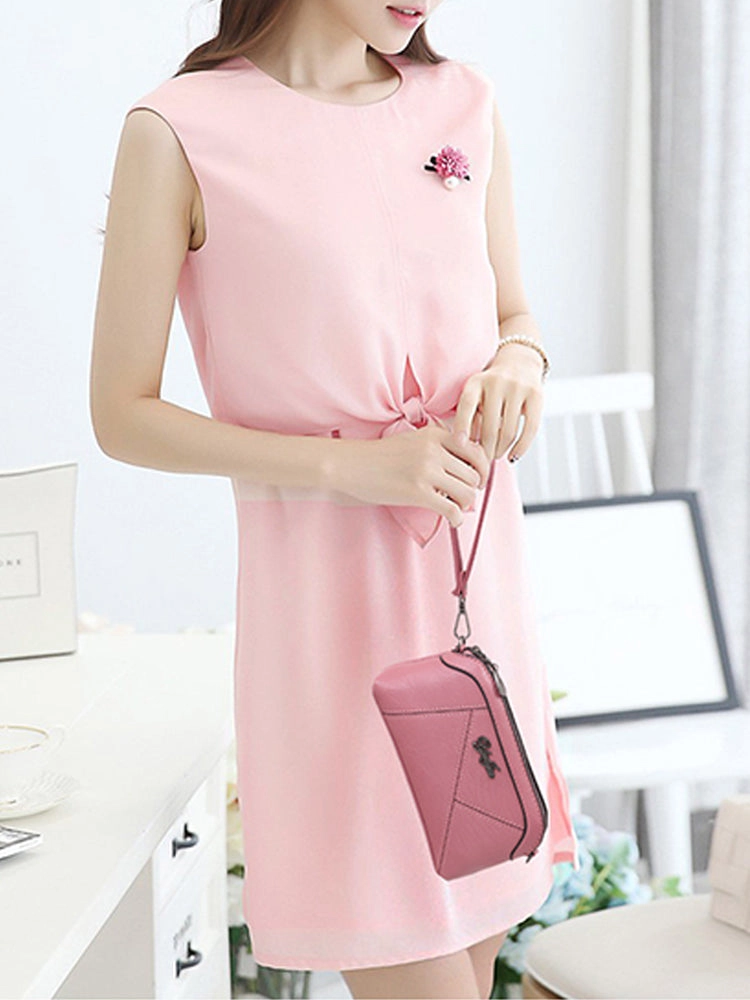 Women's PU Leather Wristlet Clutch Small Crossbody Shoulder Bag Wallet Purse
