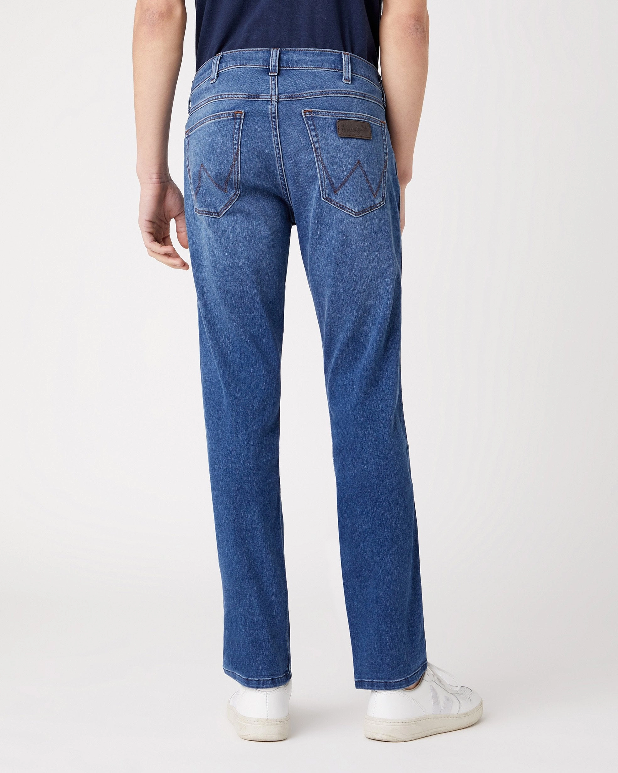 Wrangler Greensboro Regular Fit Mens Jeans - Bright Stroke